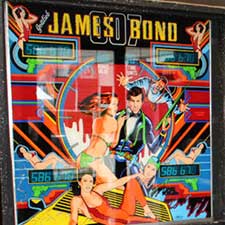 image of James Bond pinball machine