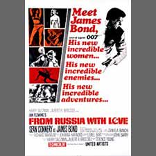 from russia with love poster